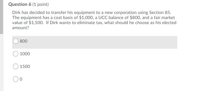 transfer his equipment to a new corporation using Section 35. The equipment
