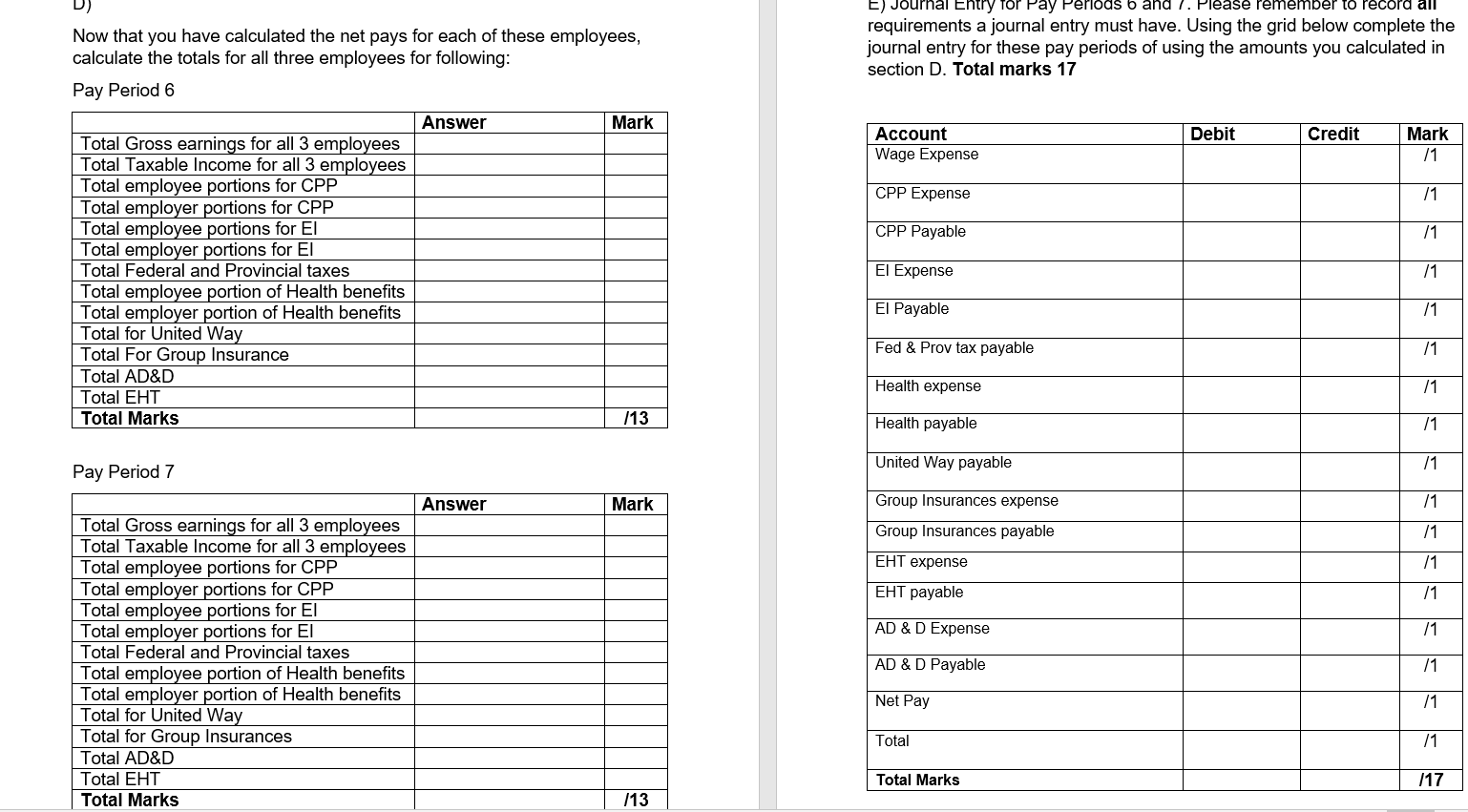 life insurance f1 AD 8: D f1 United Way f1 Net pay