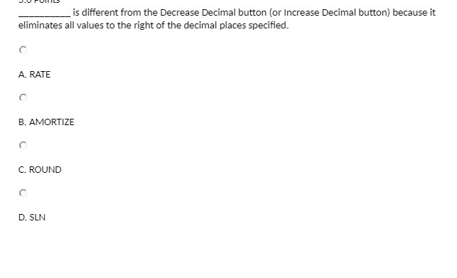 because it eliminates all values to the right of the decimal places