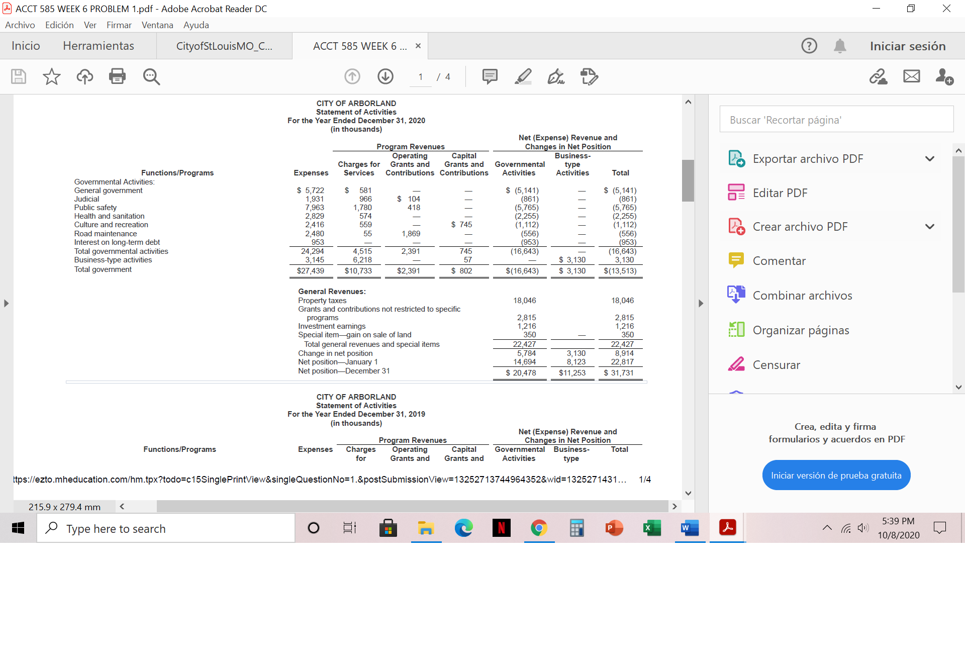 1,038 186 1,224 Comentar Receivables (net) 2,997 .814 4,811 3947 1,613 5.560