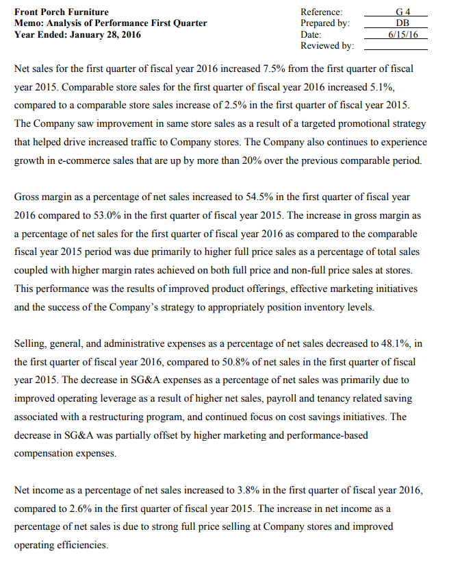 and tolerable misstatement for key nancial statement accounts. Your nn's materiality and