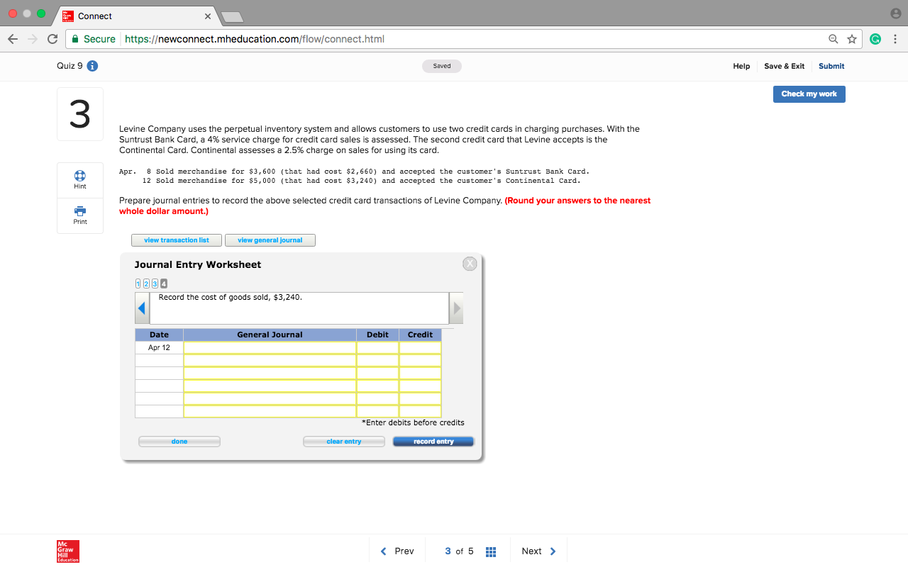 and allows customers to use two credit cards in charging purchases. With