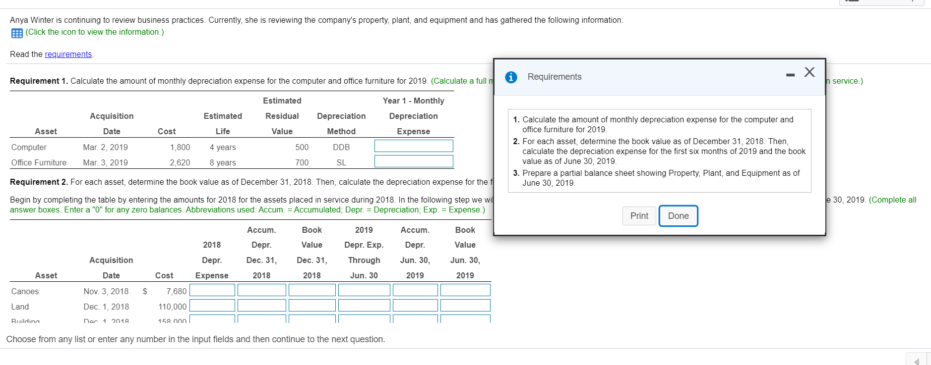 full month's depreciation. It is not necessary to prorate depreciation based on