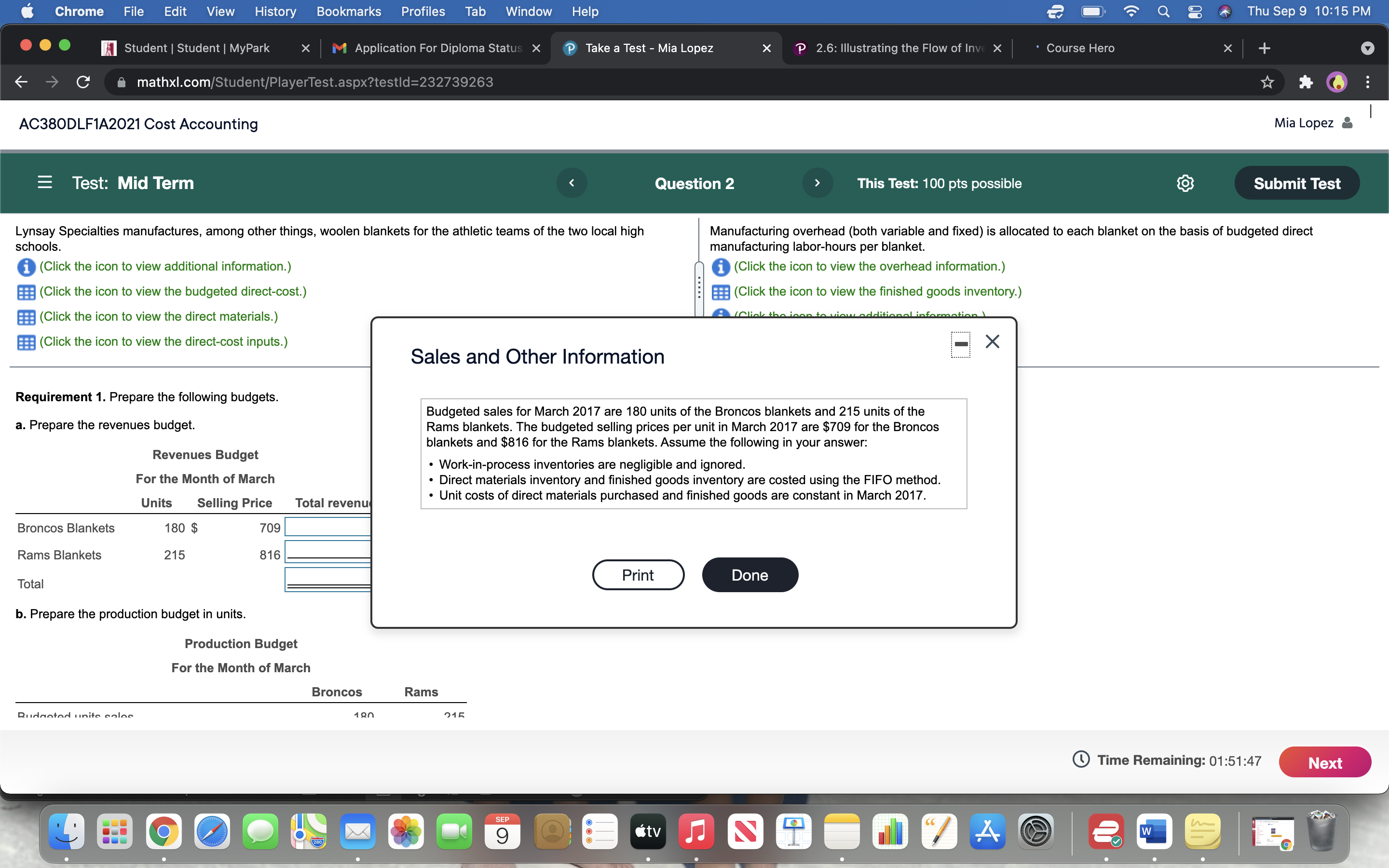 to view the overhead information.) Lynsay Specialties manufactures, among other things, woolen