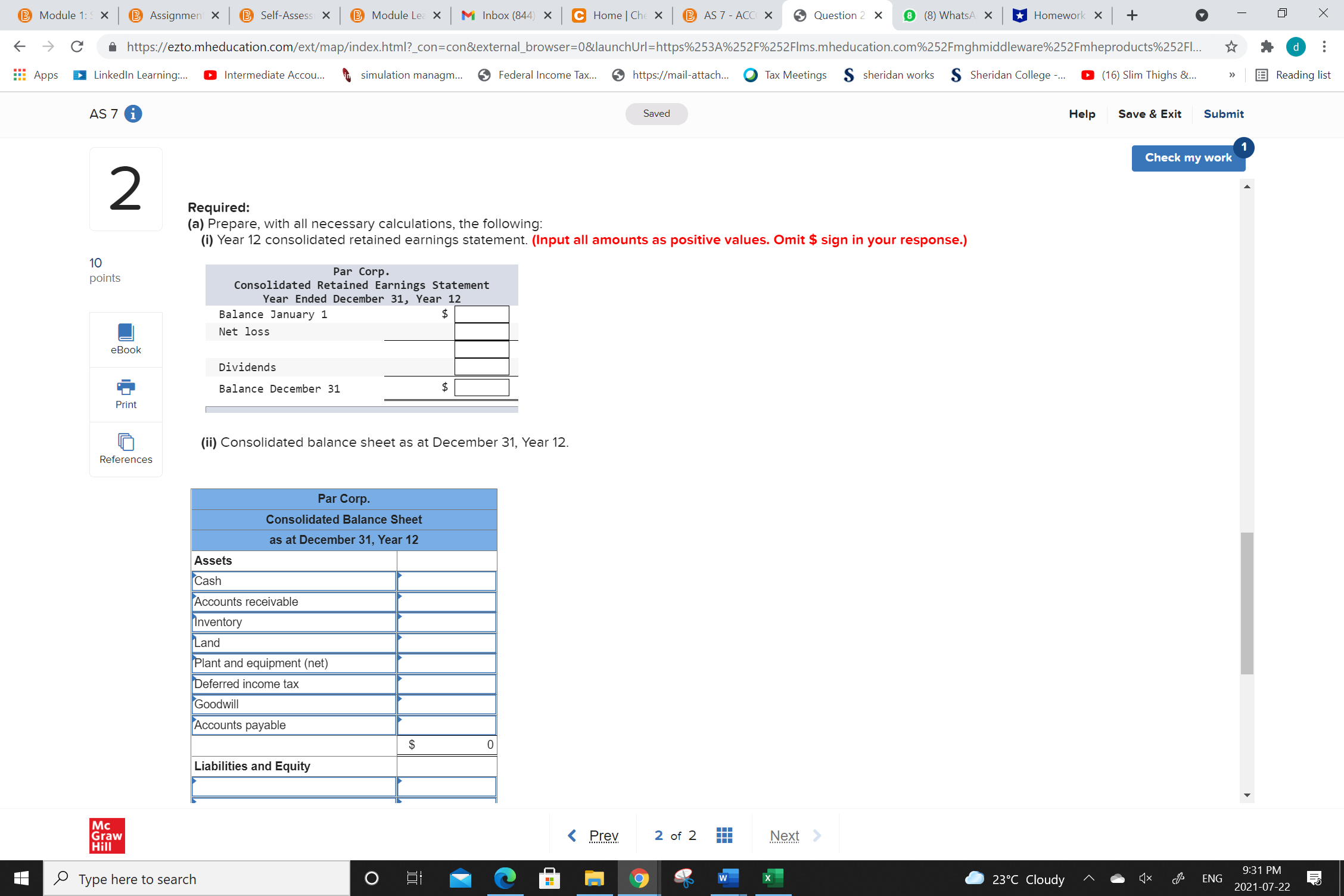 12 Par Star points Cash $ 43,000 $ 1, 300 Accounts receivable