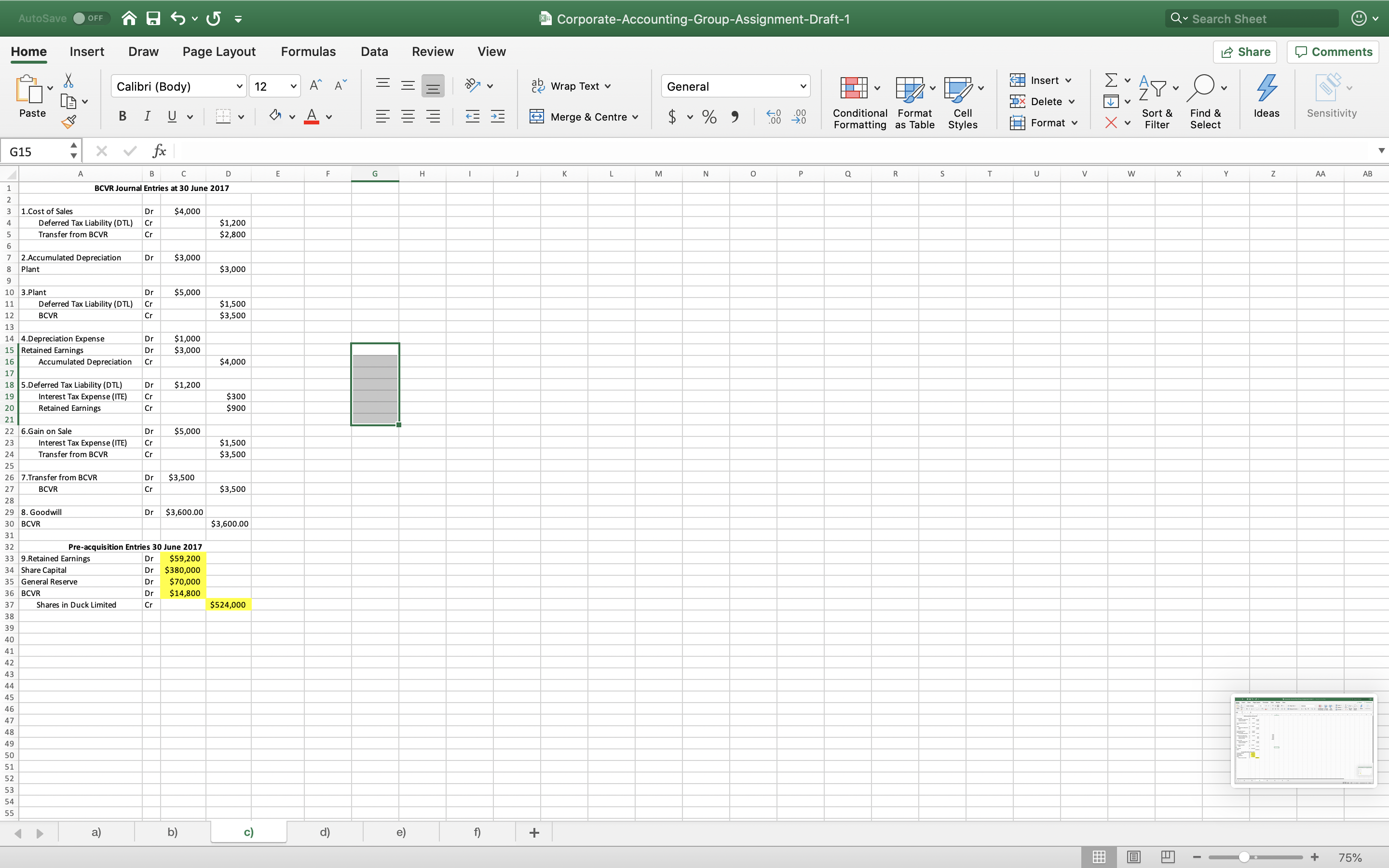 and liabilities were recorded at fair value with the exception of: ASSET
