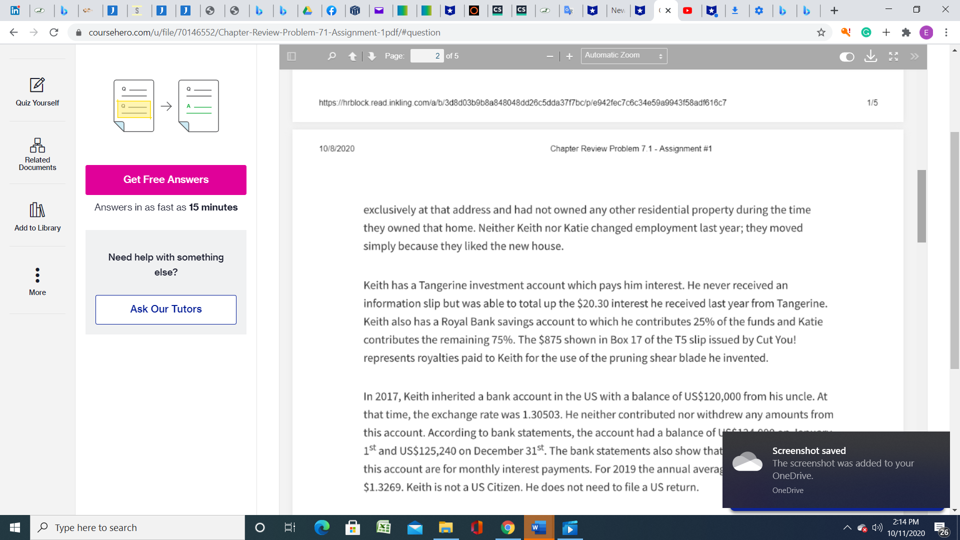 b b + X > C a coursehero.com/u/file/70146552/Chapter-Review-Problem-71-Assignment-1pdf/#question G + Page: 1