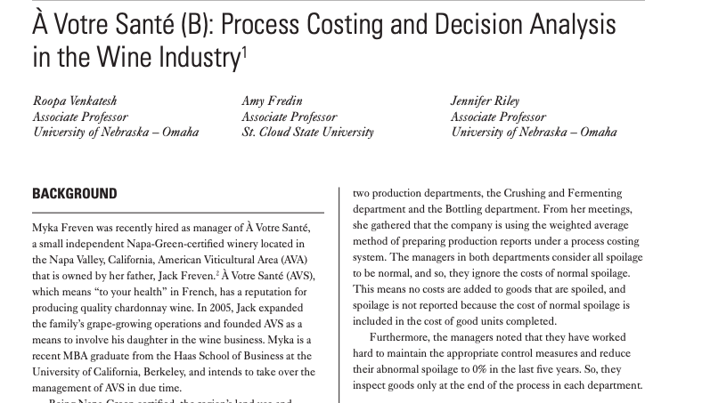 vs. abnormal spoilage in the wine-making process (distinction between normal and abnormal