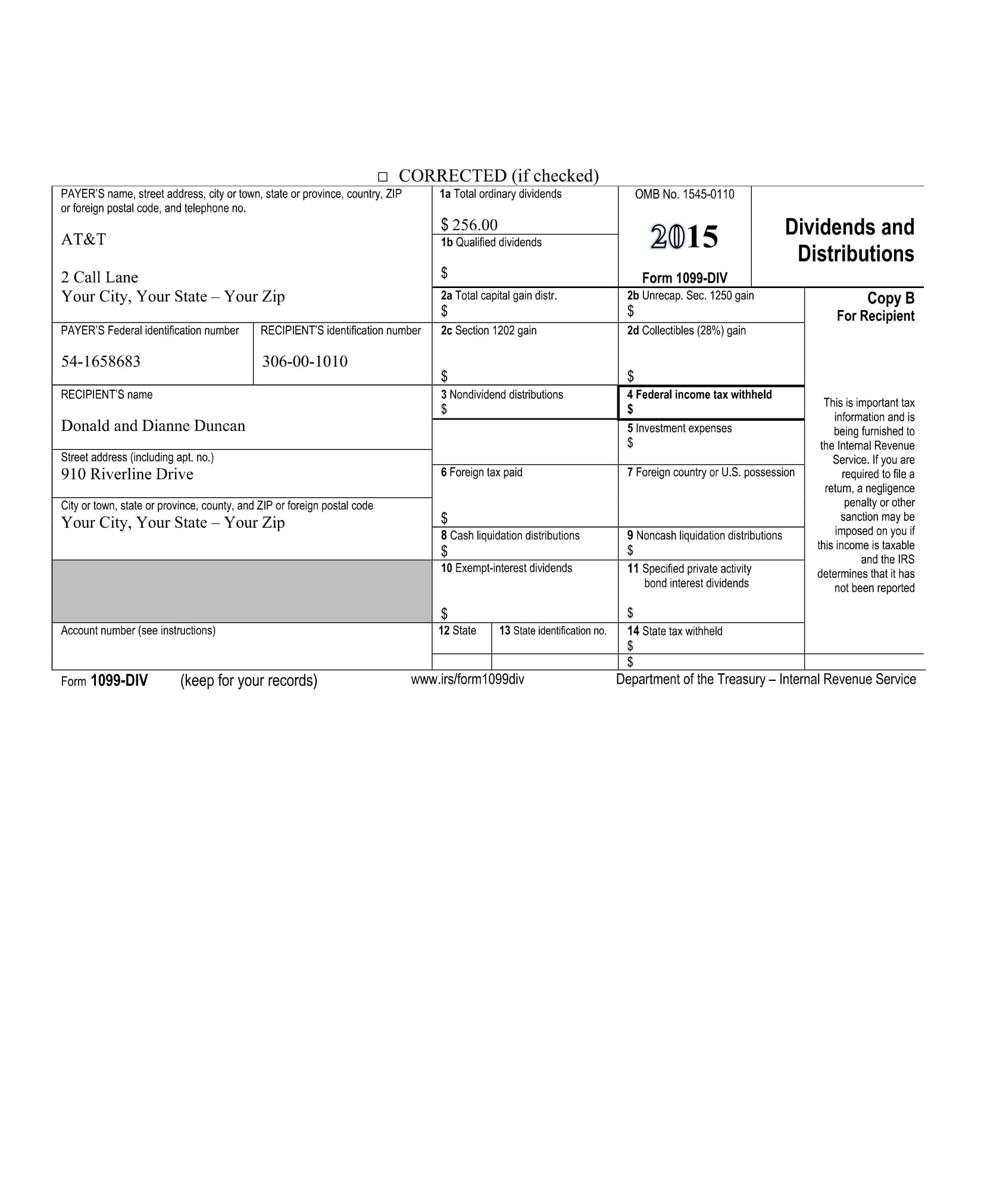 Your State Your Zip. Its EIN is 54-2323401. They had the following