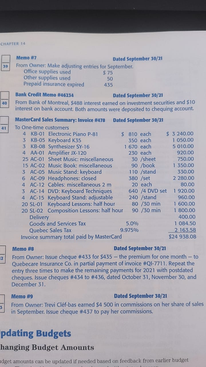 0.01195. Memo #3 Dated September 7/21 14 From Owner: Transfer V2 500