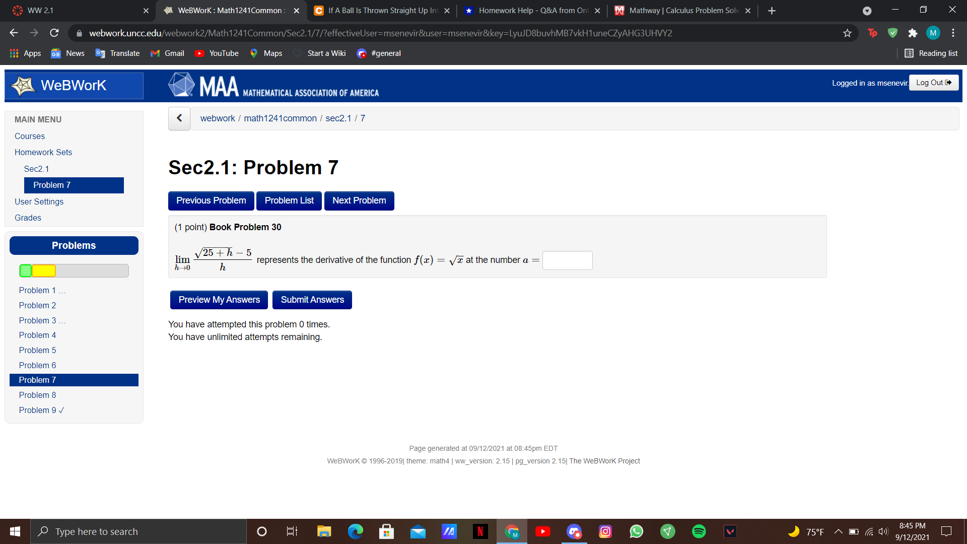 Wiki #general Reading list Courses Homework Sets Sec2. Sec2.1: Problem 3 Problem