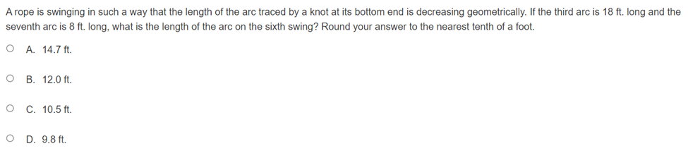 E. neither 11 13 17 Write a recursive formula for the arithmetic