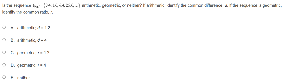 proper credit for your answer. Find the missing terms of the arithmetic