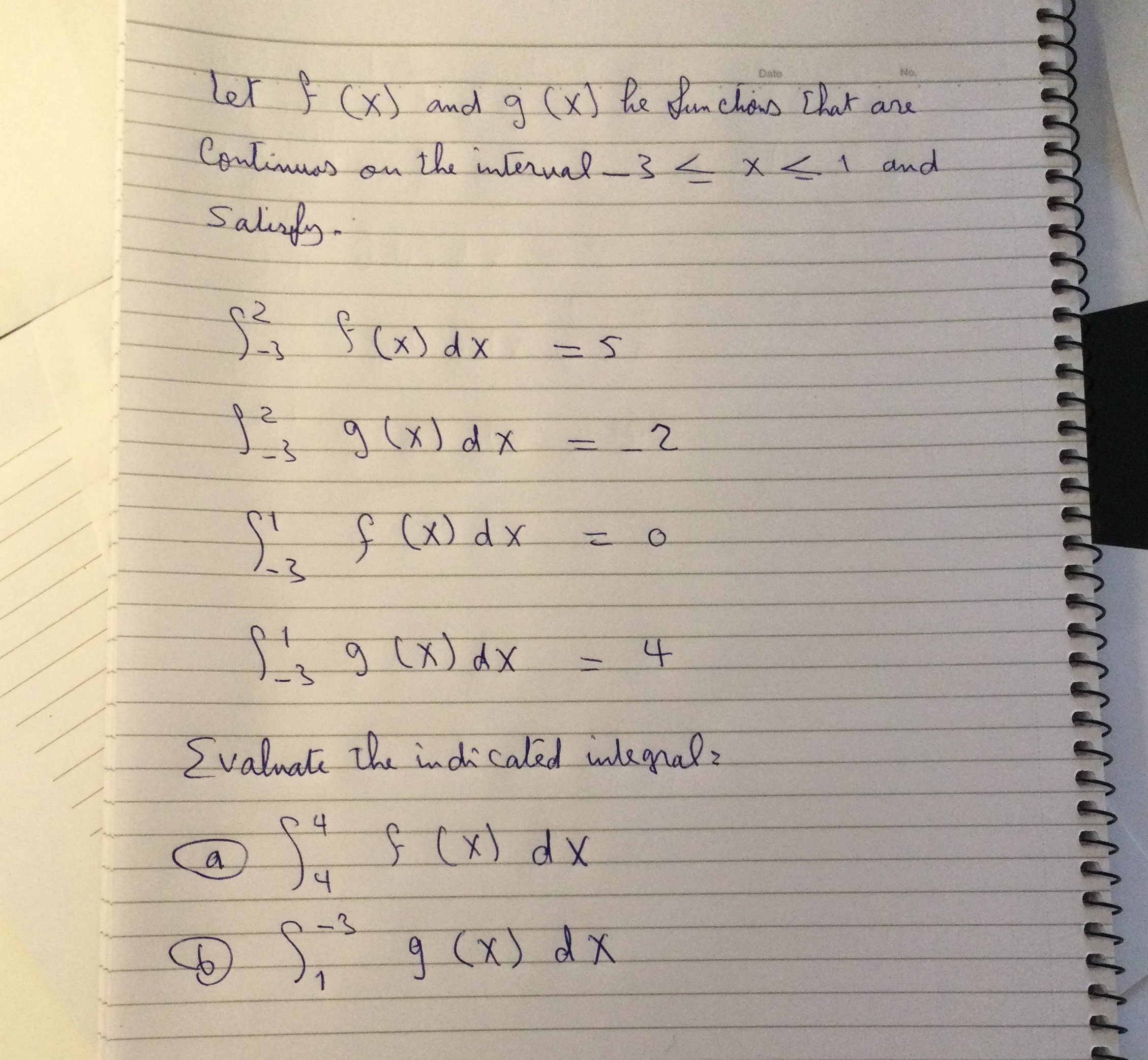 functions that are Continues on the internal - 3