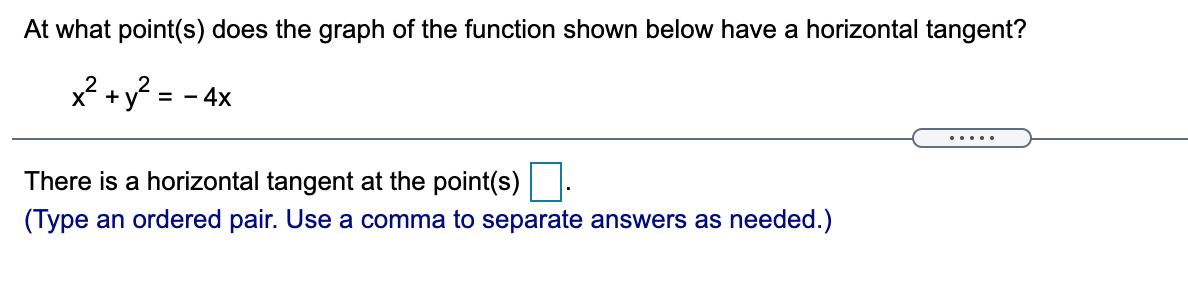  At what point(s) does the graph of the function shown below