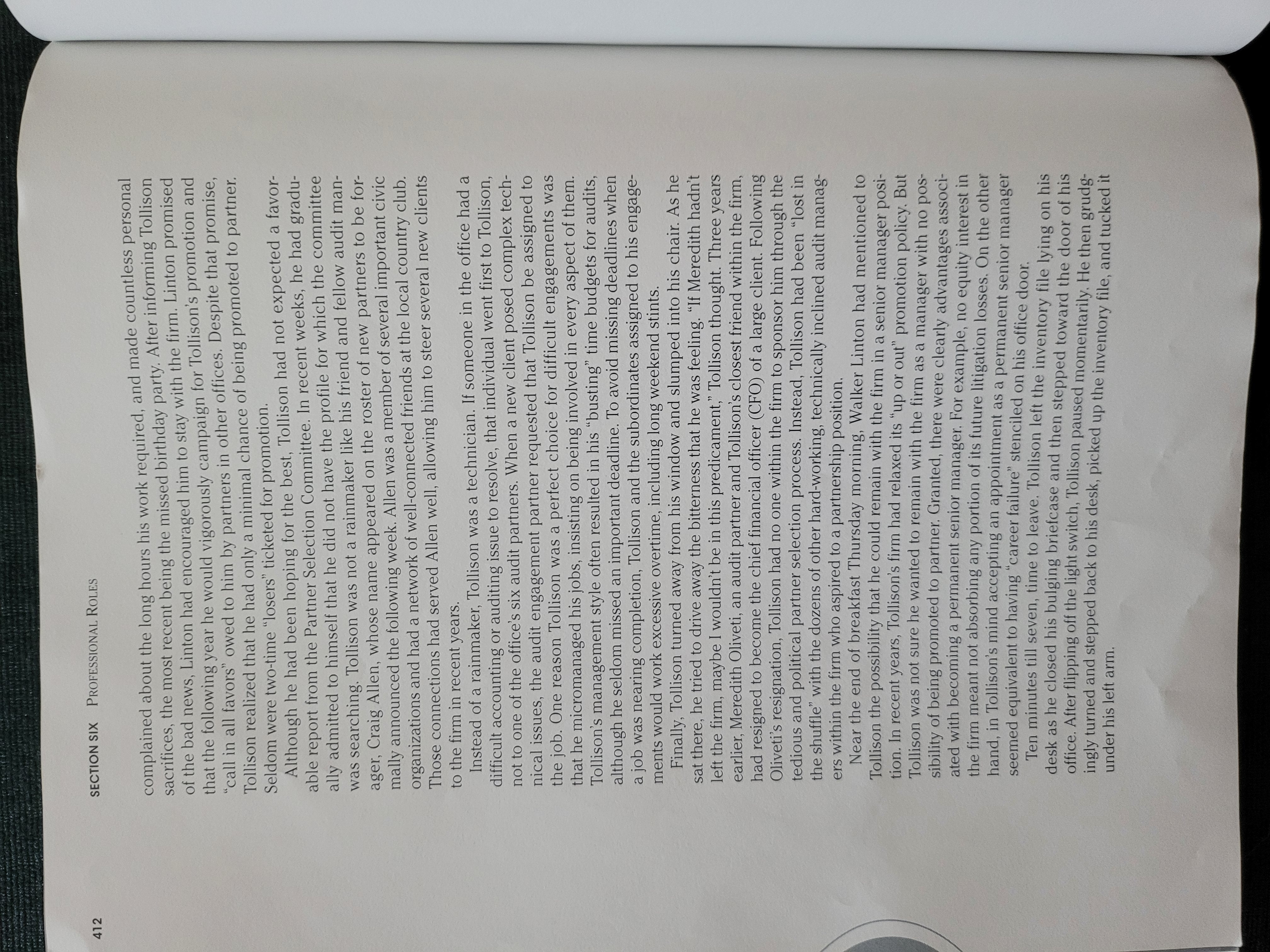 3. Identify the criteria you believe large international accounting firms should use