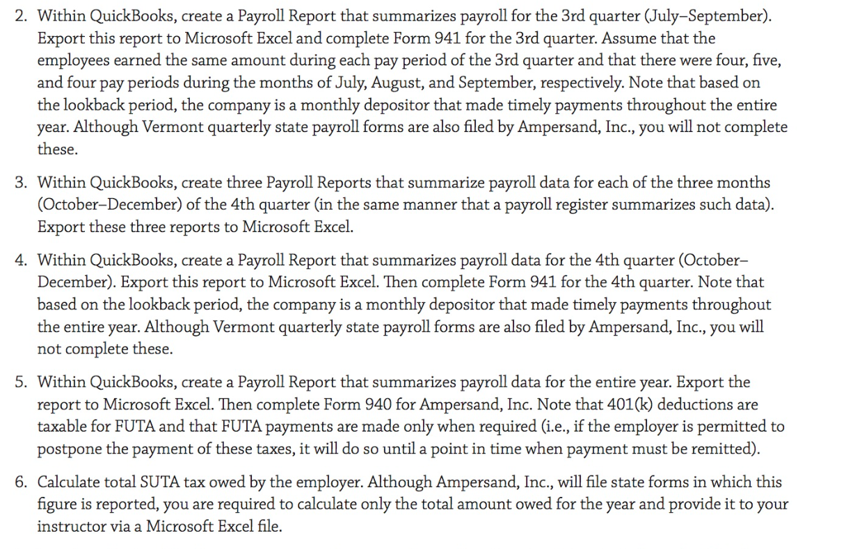 by Ampersand, Inc. These employees are as follows. Social Federal W/H State