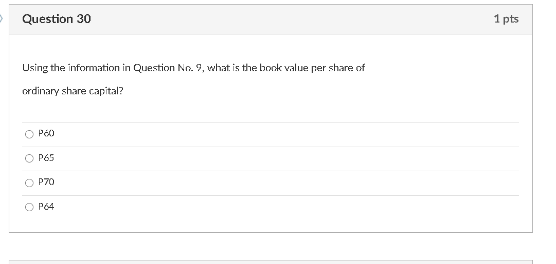 what is the market value for each ordinary share capital upon the