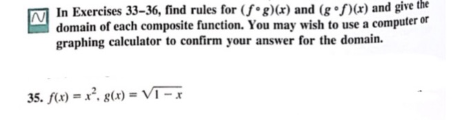  Show all work for the problem below. N In Exercises 33-36,