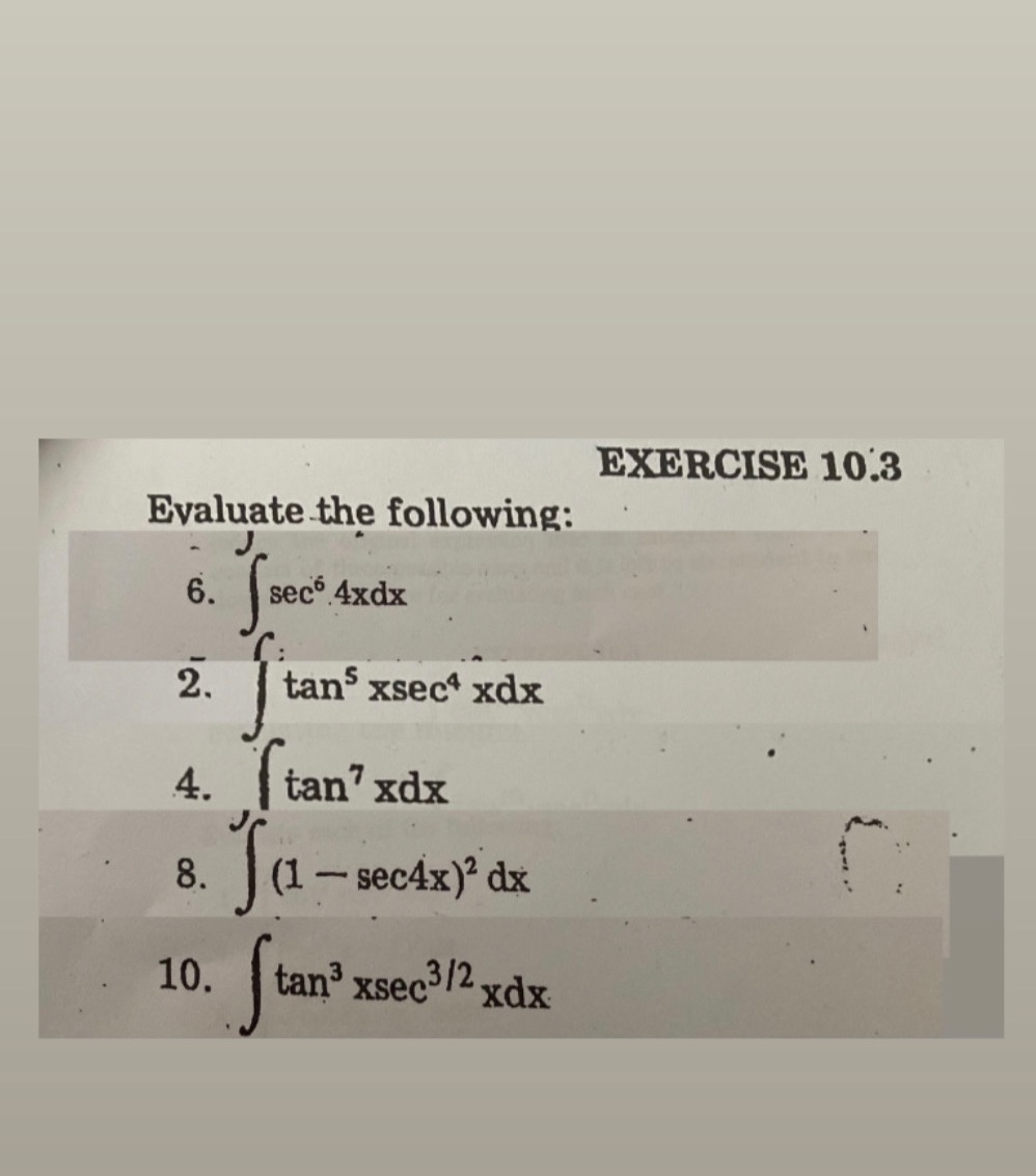  Exercise 10.3. This is Calculus. I need help with complete solution.