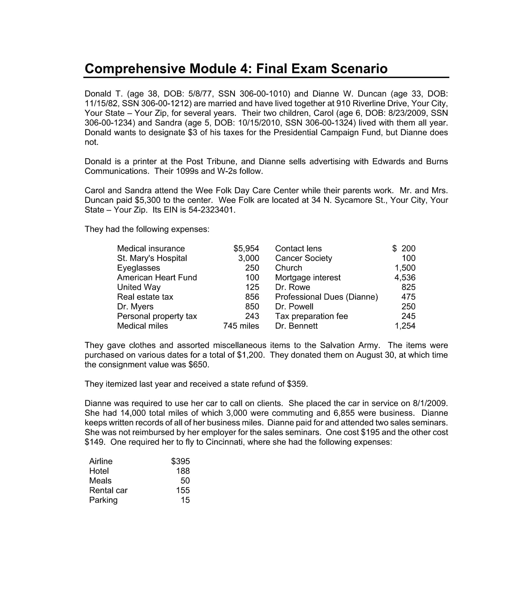 and Dianne sells advertising with Edwards and Burns Communications. Their 10995 and