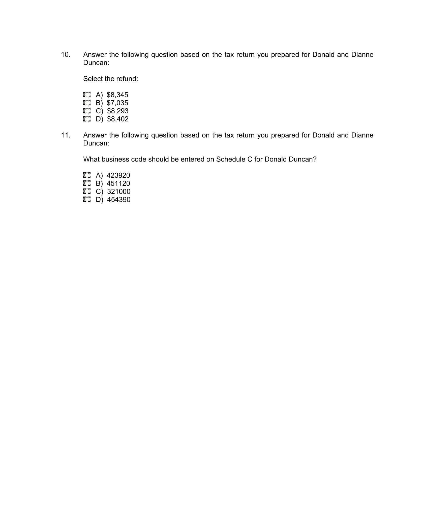tax 243 Tax preparation fee 245 Medical miles 745 miles Dr. Bennett