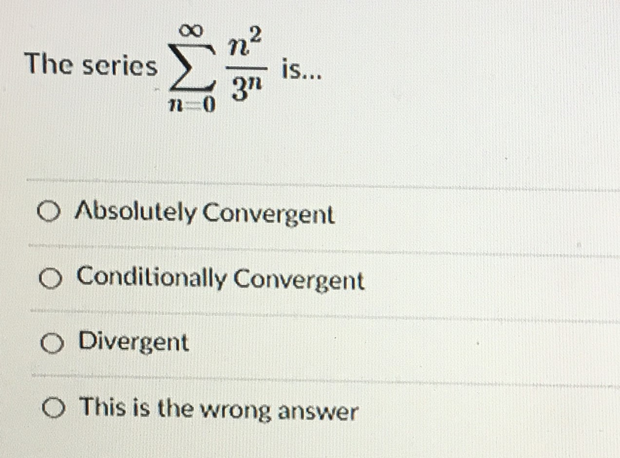  Please help me with this multiple choice question and give me