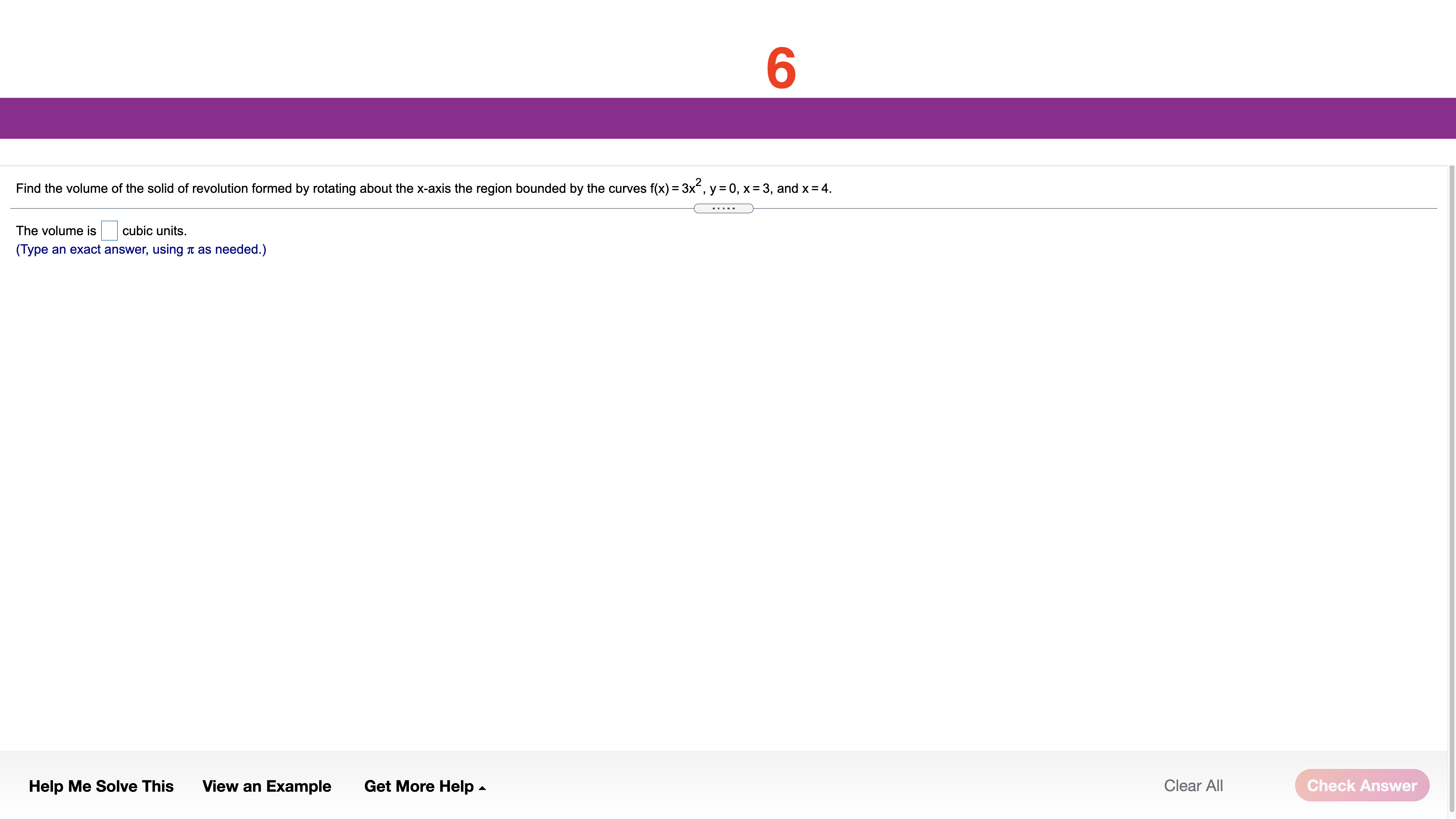of the function on the given interval. f(x) = 1/\" 1 ;