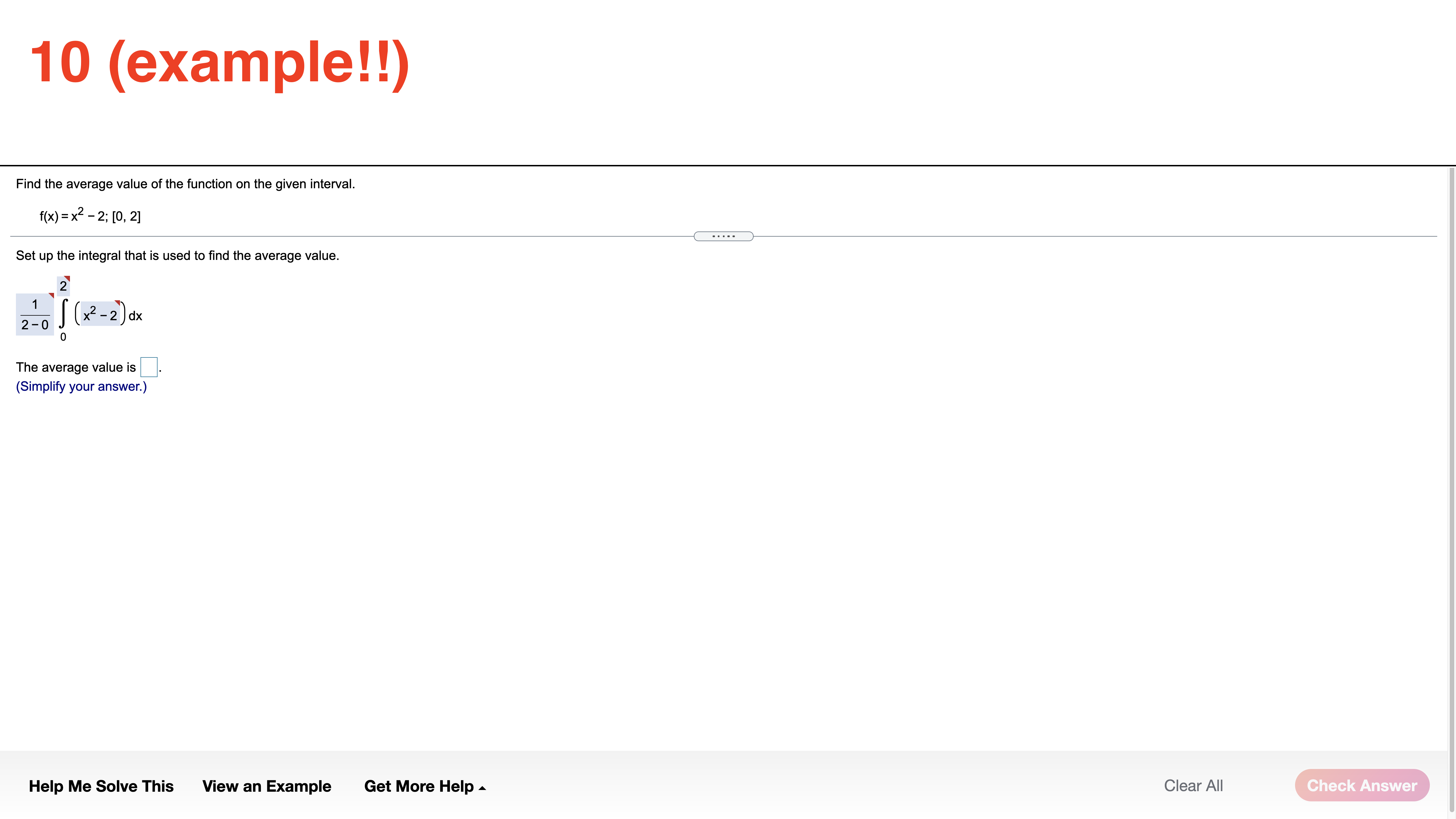 Help Me Solve This View an Example Get More Help . Clear