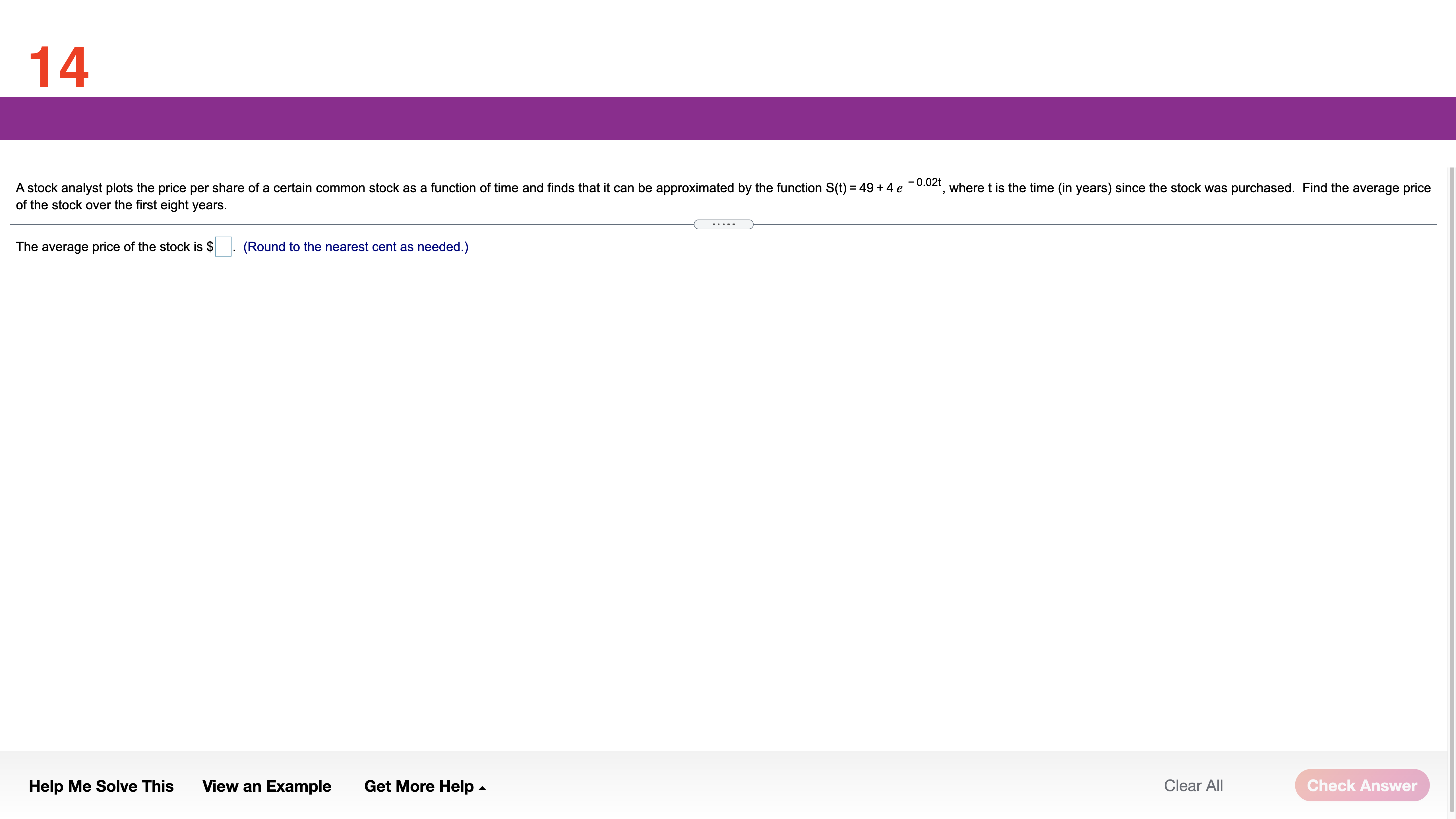 Help Me Solve This View an Example Get More Help . Clear