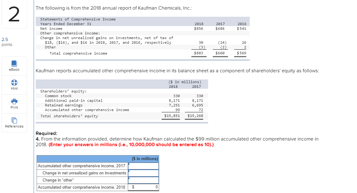 The following is from the 2018 annual report of Kaufman Chemicals, lnc
