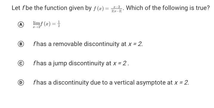 is f continuous at z = 3? A 0 only @ 3