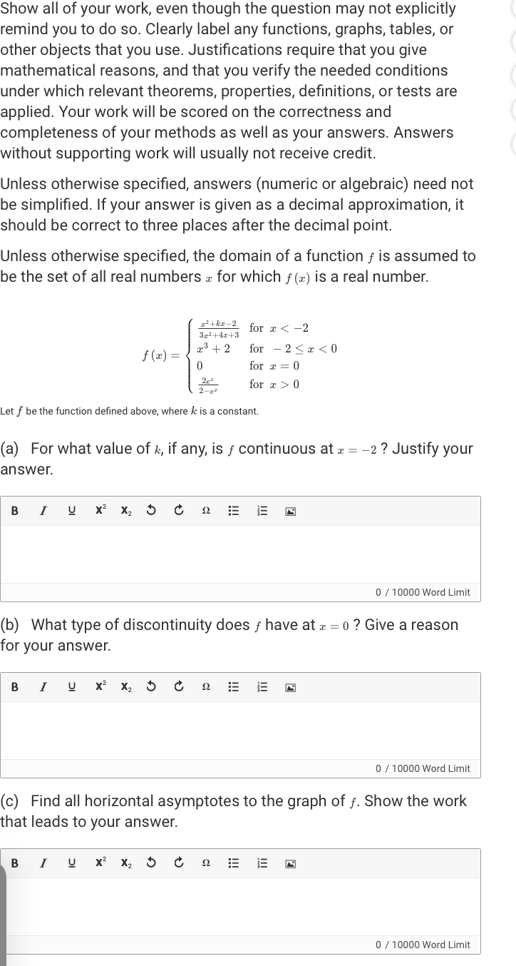 following functions are continuous on the interval 0 0. (a) Show that