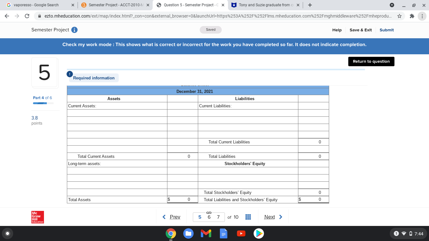 and Suzie graduate from college in May 2021 and begin developing their