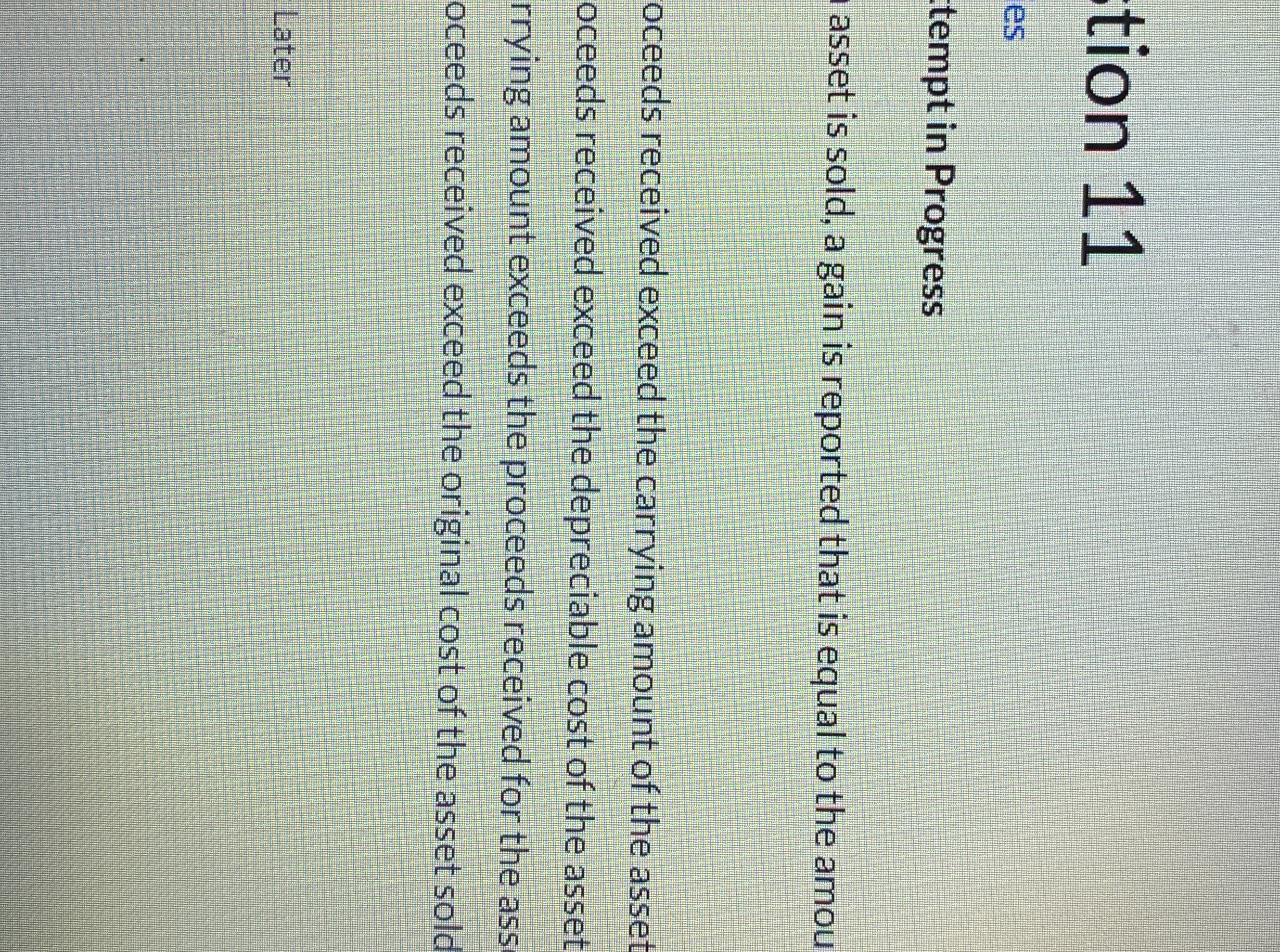 Please let me know the answer tion 11 es tempt in