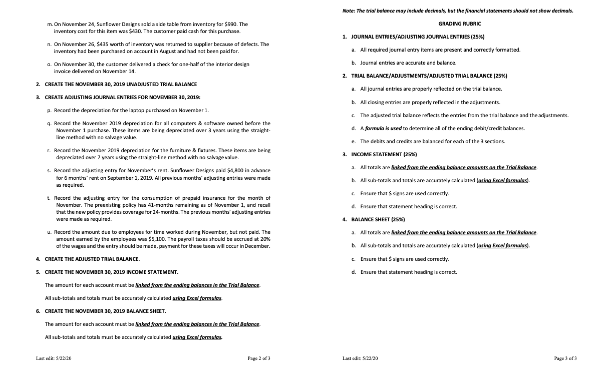 & BRANCHES - SUNFLOWER DESIGNS Important: This assignment should be completed alone.