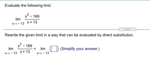 power law of limit. X-3 (Simplify your answer.) O B. lim [21(x)]=