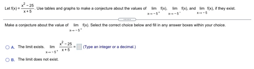 choice below and fill in any answer boxes within your choice. X-