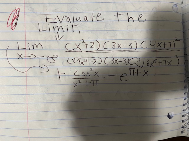  Evaluate the Limit Lim C X + 2 ) ( 3