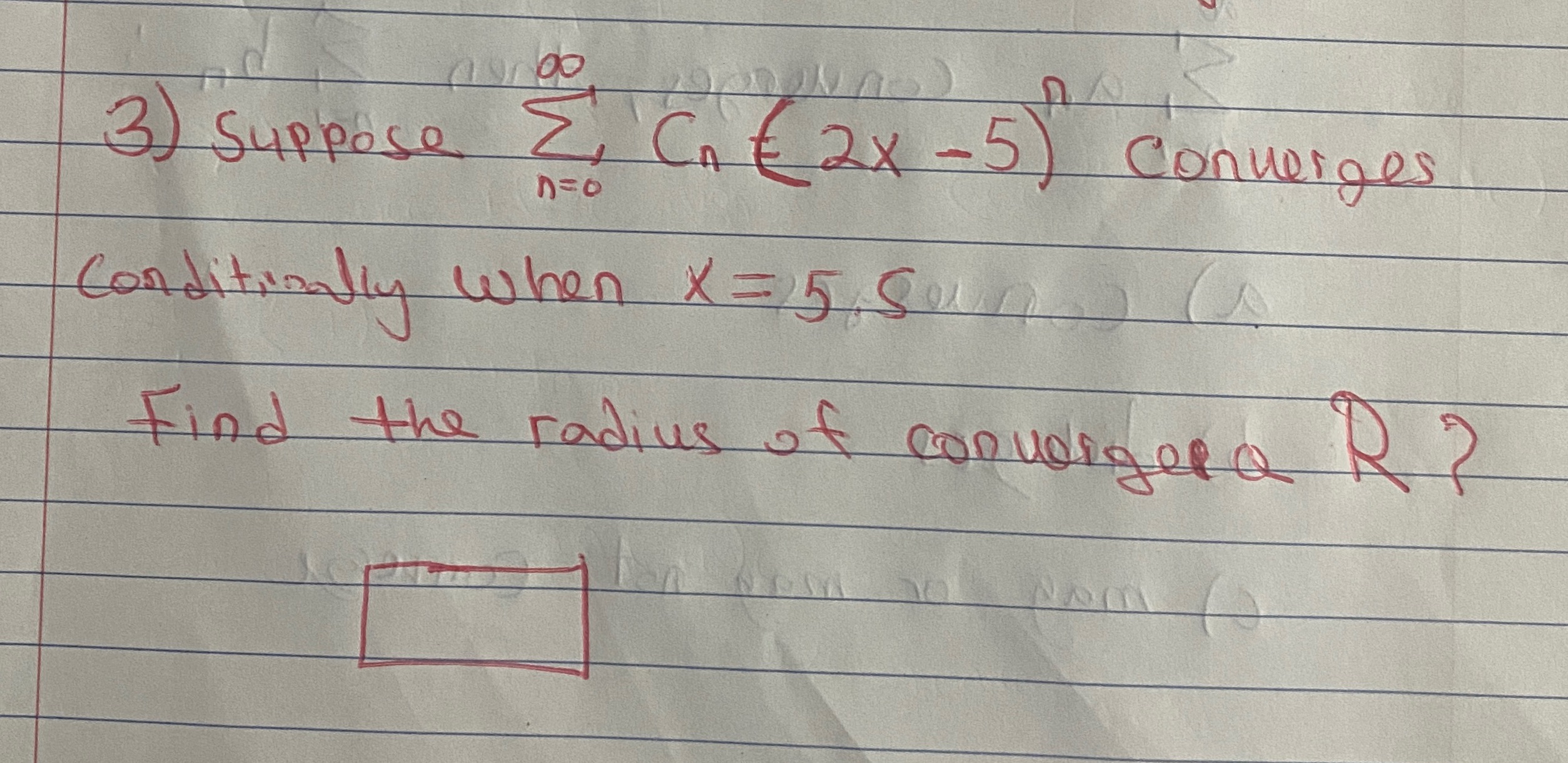  I need help with this question (3) Suppose 2 , Caf