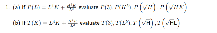 (b) If T(K) = BIC