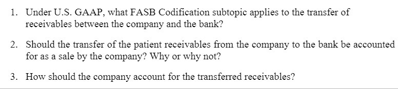 . Under US. GAAP, what FASB Codication subtopic applies to the