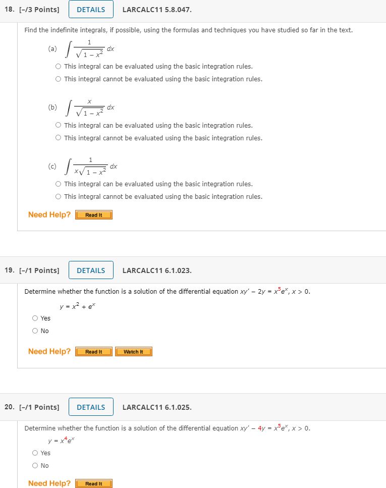 possible, using the formulas and techniques you have studied so far in