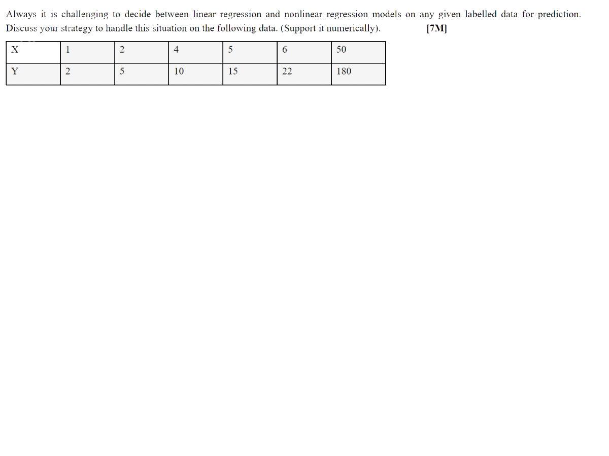  Always it is challenging to. decide between linear regression and nonlinear
