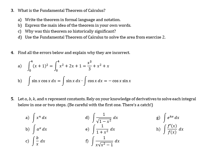 the theorem in formal language and notation. b) Express the main idea