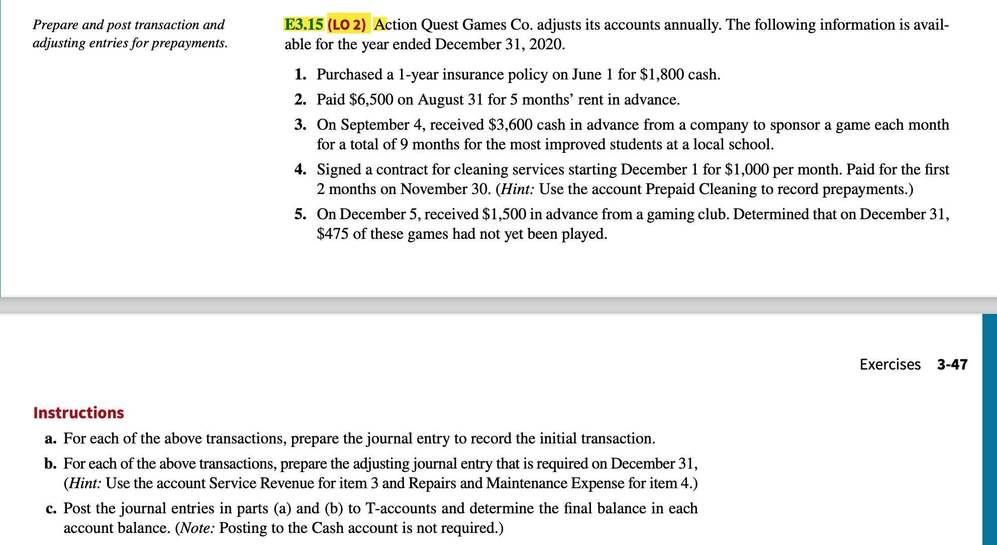 of $150 was omitted. 4. Accrued but unpaid salaries and wages at
