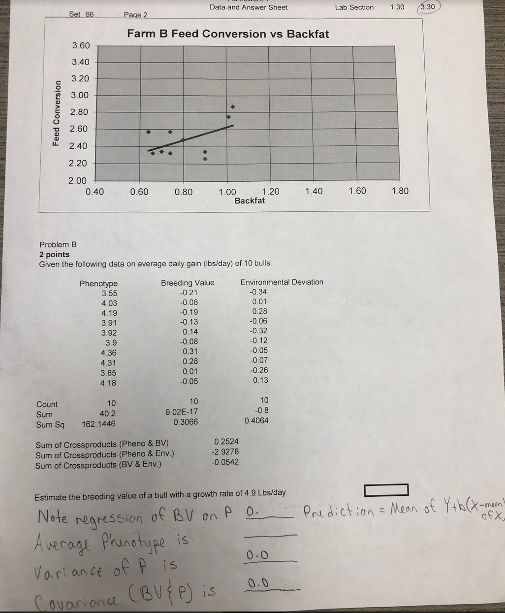 66 Page 1 Due Tuesday, January 18 Problem A Do all calculations