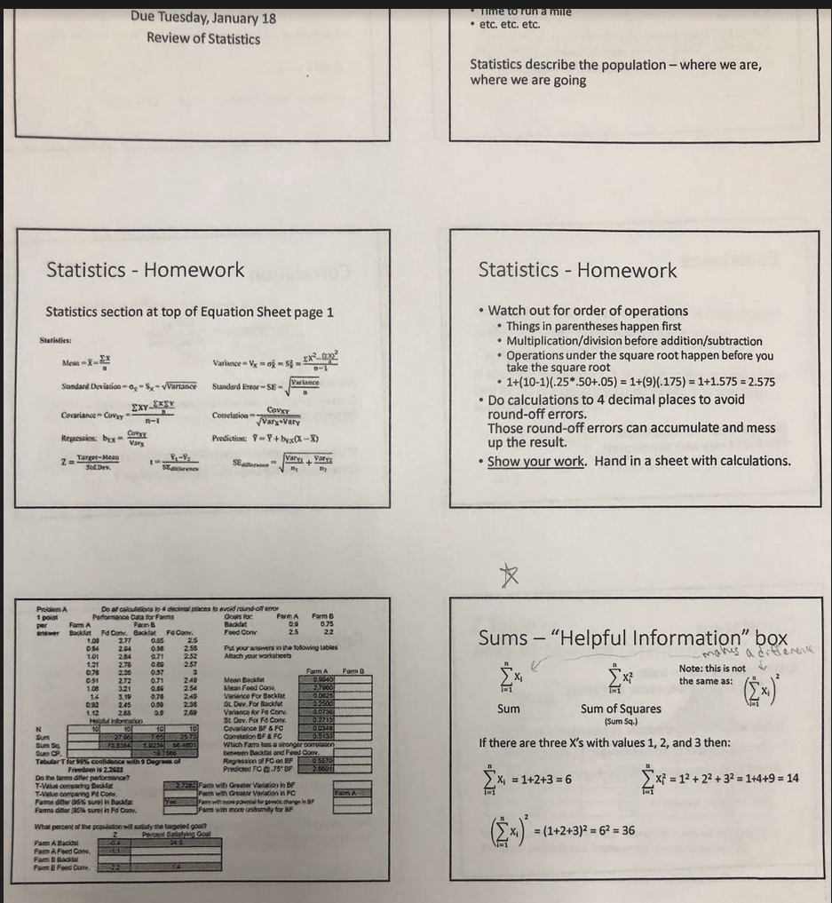 to 4 decimal places to avoid round-off error 1 point Performance Data