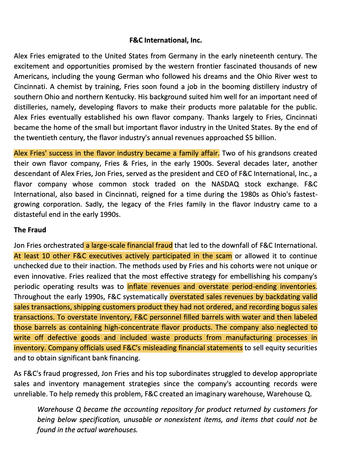 the ethical dilemma s/he faced, some of the available alternatives, the parties