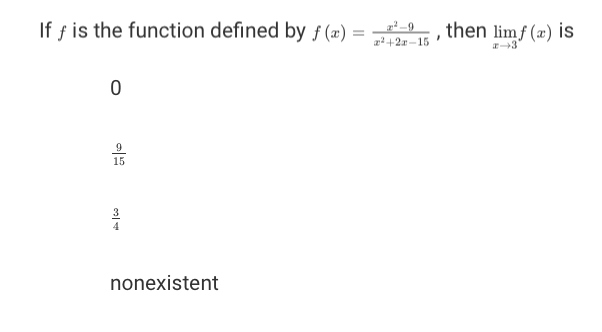 I-+2 lim f(x) = 6 and lim f(x) = -12 2.9 2.99